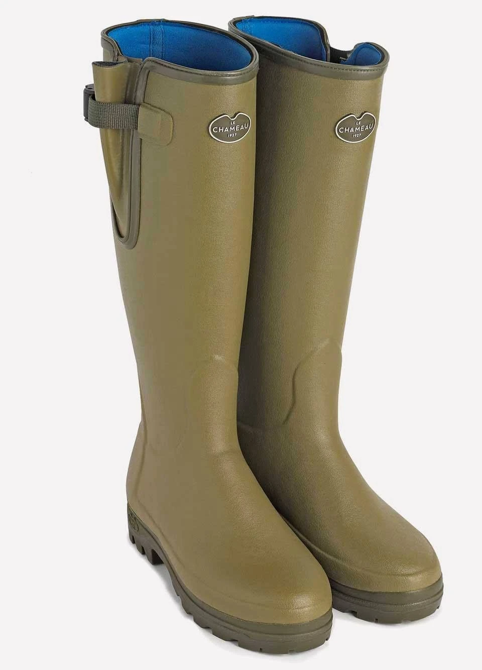 Le Chameau Ladies Vierzonord Wellingtons - Vert Vierzon