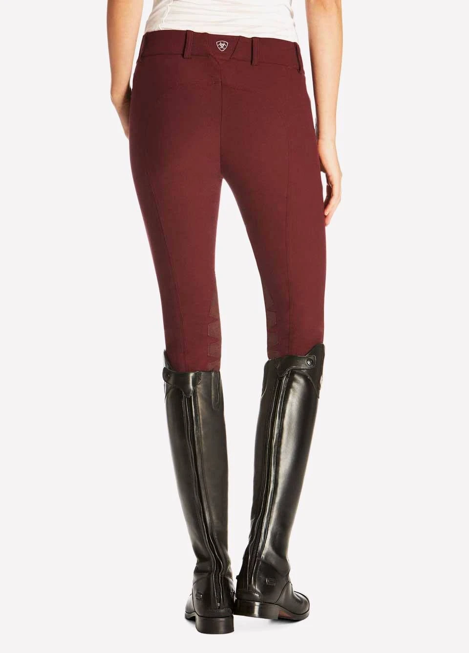 Ariat Ladies Heritage Elite Low Rise Breeches - Malbec