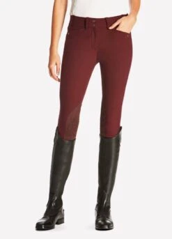 Ariat Ladies Heritage Elite Low Rise Breeches - Malbec