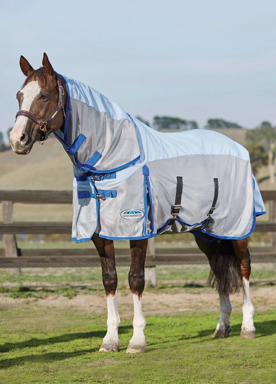 Weatherbeeta ComFiTec 600D/Mesh Rug - Silver