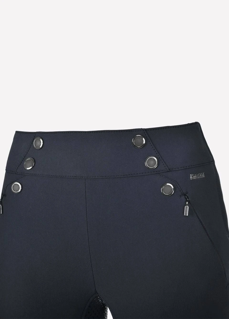 Pikeur Ladies Aiyana Grip Breeches With Full Seat Panel - Black