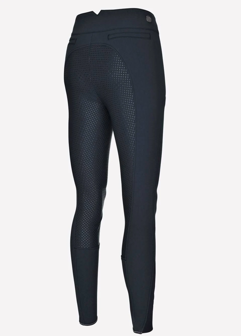 Pikeur Ladies Aiyana Grip Breeches With Full Seat Panel - Black