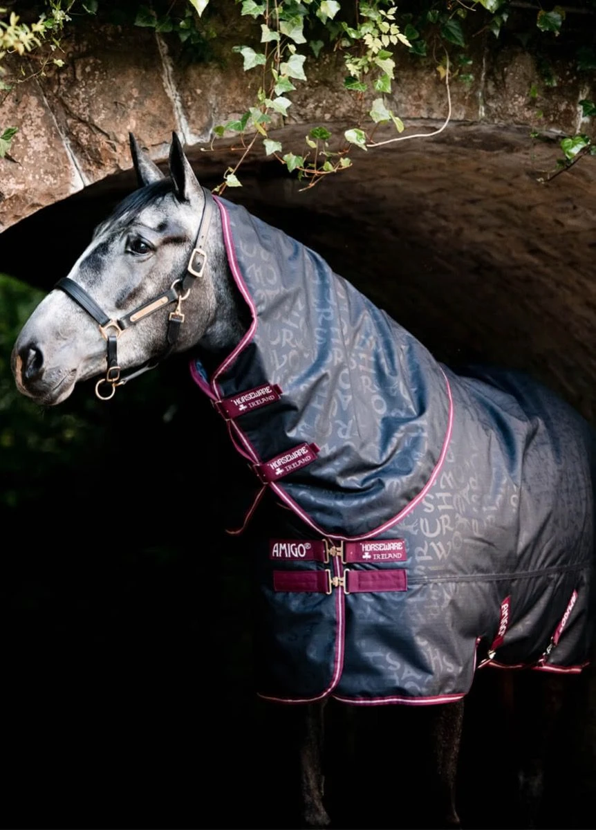 Amigo Hero 600D Ripstop Plus Lite - Navy HW Print/Burgundy