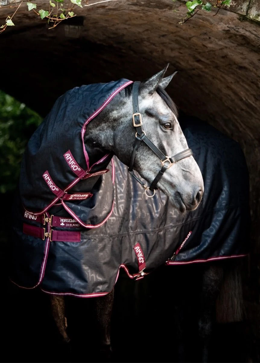 Amigo Hero 600D Ripstop Plus Lite - Navy HW Print/Burgundy