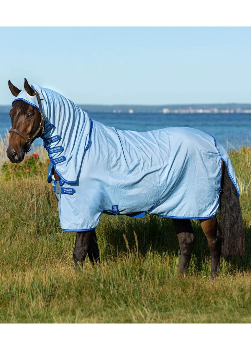 Amigo Pony Ripstop Hoody - Azure