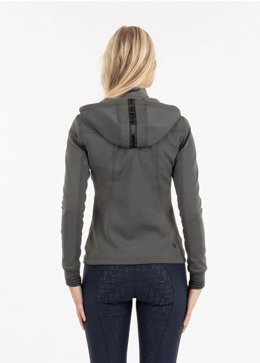 Anky Zipped Hoodie - Dark Shadow