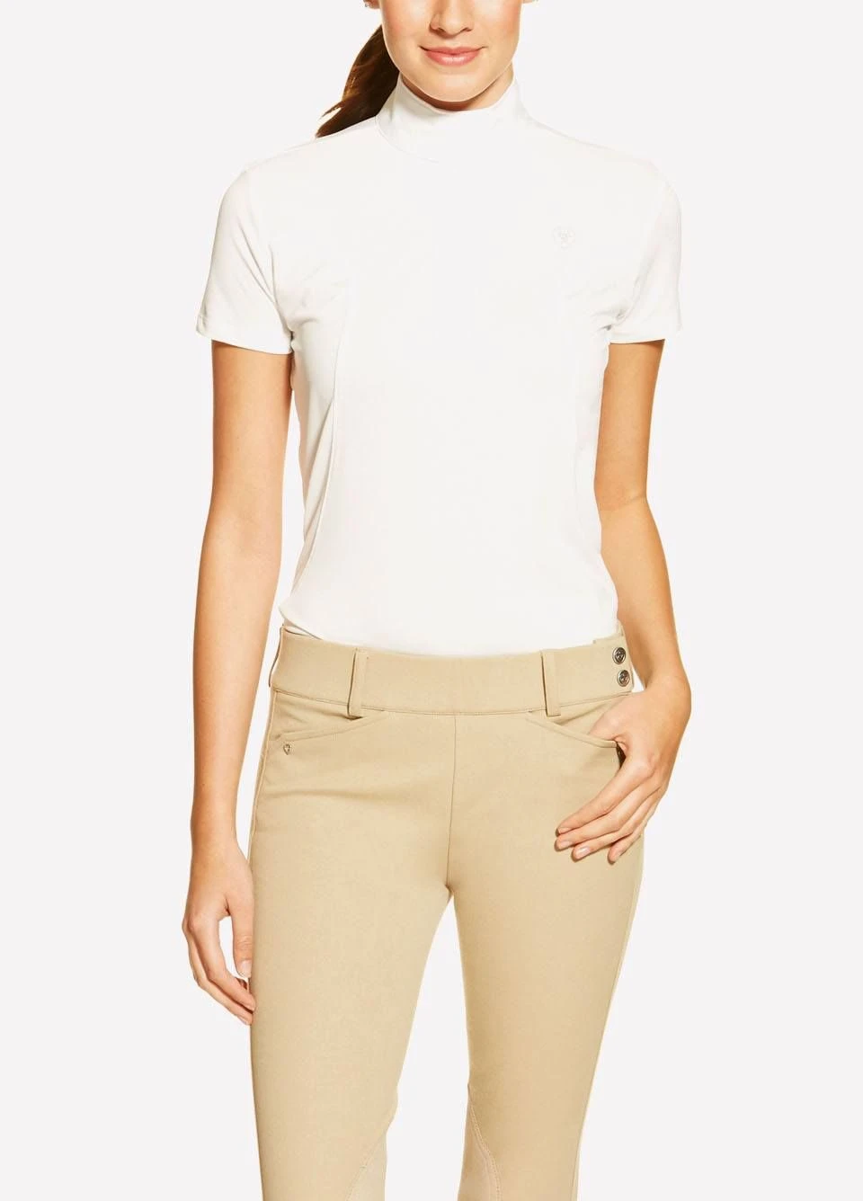 Ariat Ladies Aptos Show Shirt - White