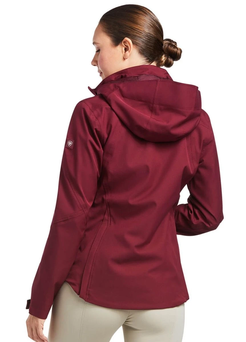 Ariat Coastal Waterproof Jacket - Zinfandel
