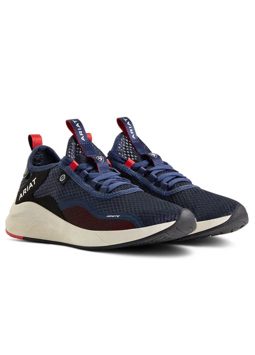 Ariat Womens Ignite Eco Trainers - Team Navy