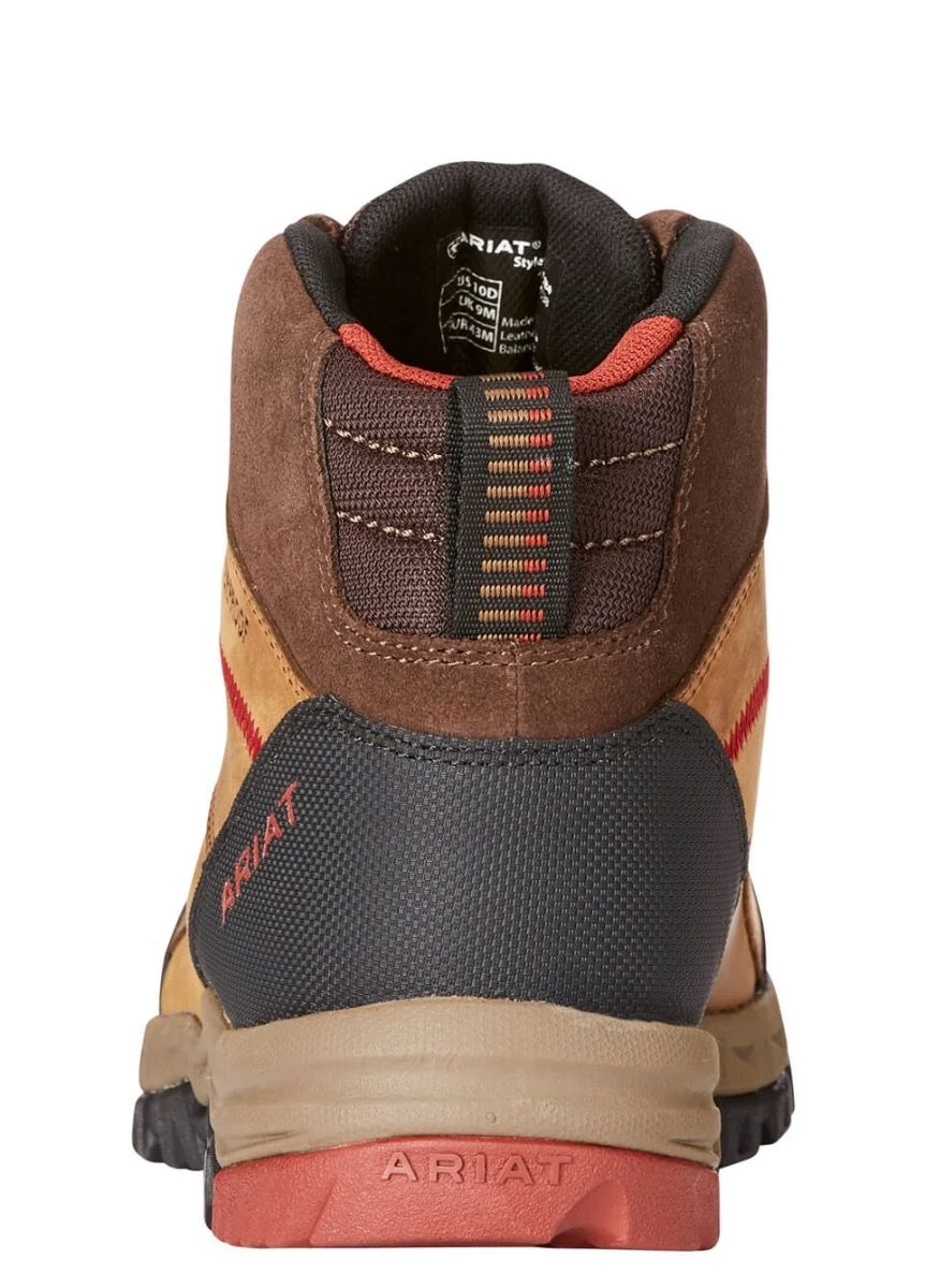 Ariat Mens Skyline Mid Waterproof Boot - Distressed Brown