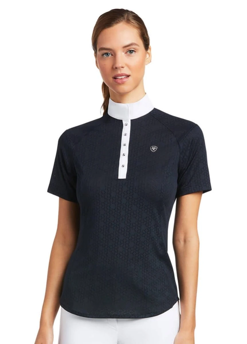 Ariat Showstopper S/S Show Shirt - Show Navy
