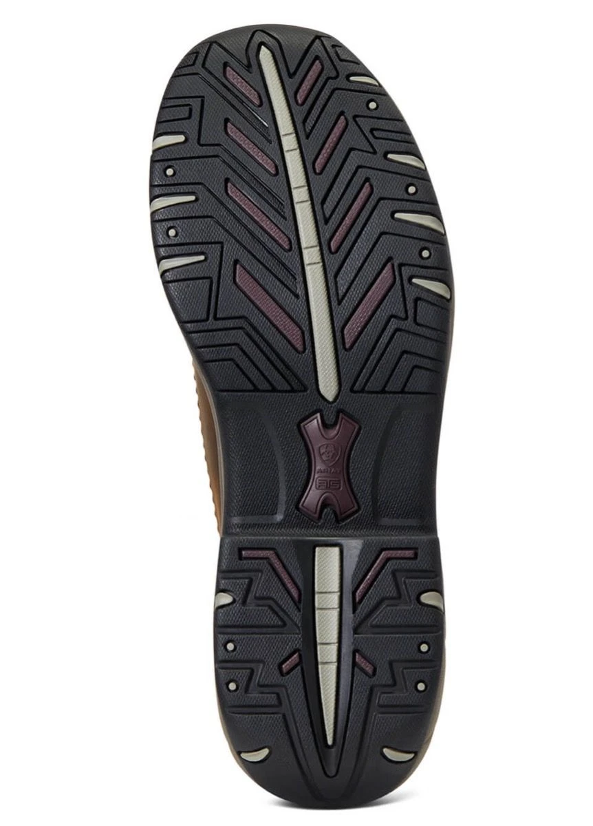 Ariat Womens Terrain Ease Waterproof Boot - Oily Distressed Brown