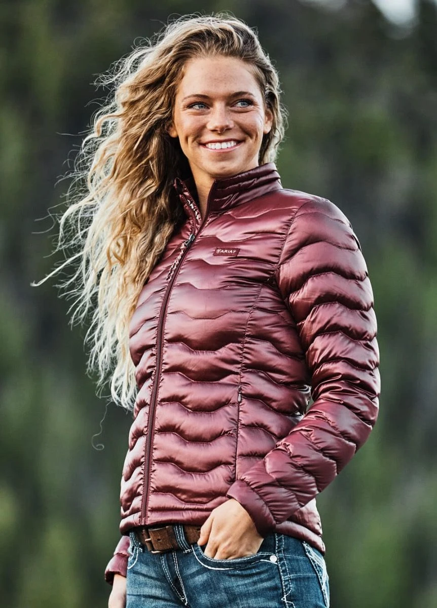 Ariat Ideal 3.0 Down Jacket - Windsor Wine