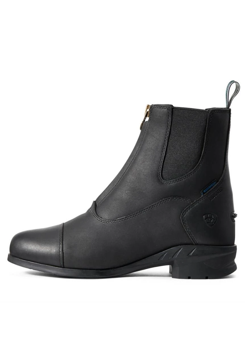 Ariat Womens Heritage lV Insulated H20 Zip Boots - Black