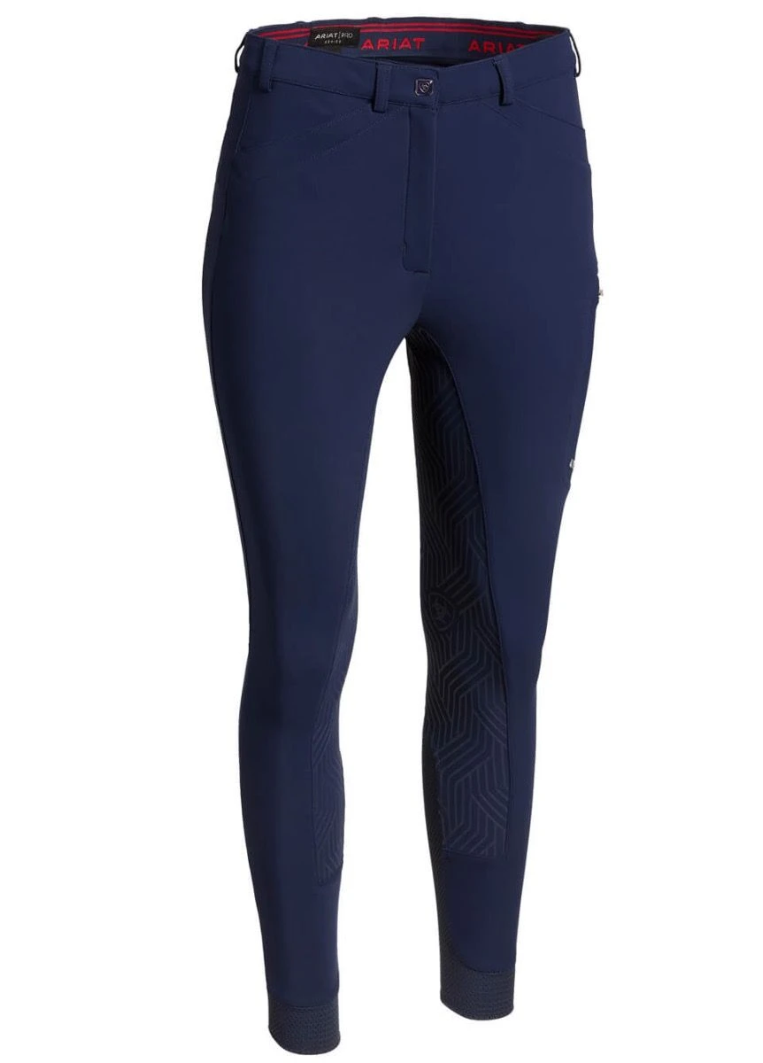 Ariat Triton Grip Full Seat Breech - Navy