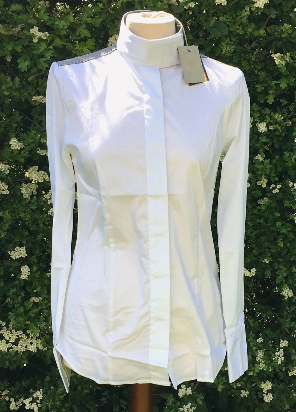 Pessoa Ladies Bahia Competition Shirt - White