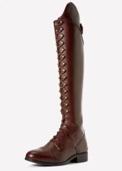 Ariat Ladies Capriole Tall Riding Boots - Mahogany