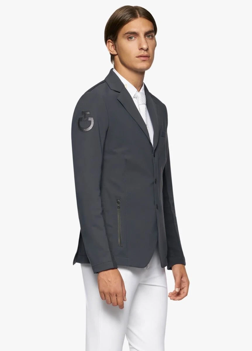 Cavalleria Toscana Mens R-EVO Competition Jacket - Grey