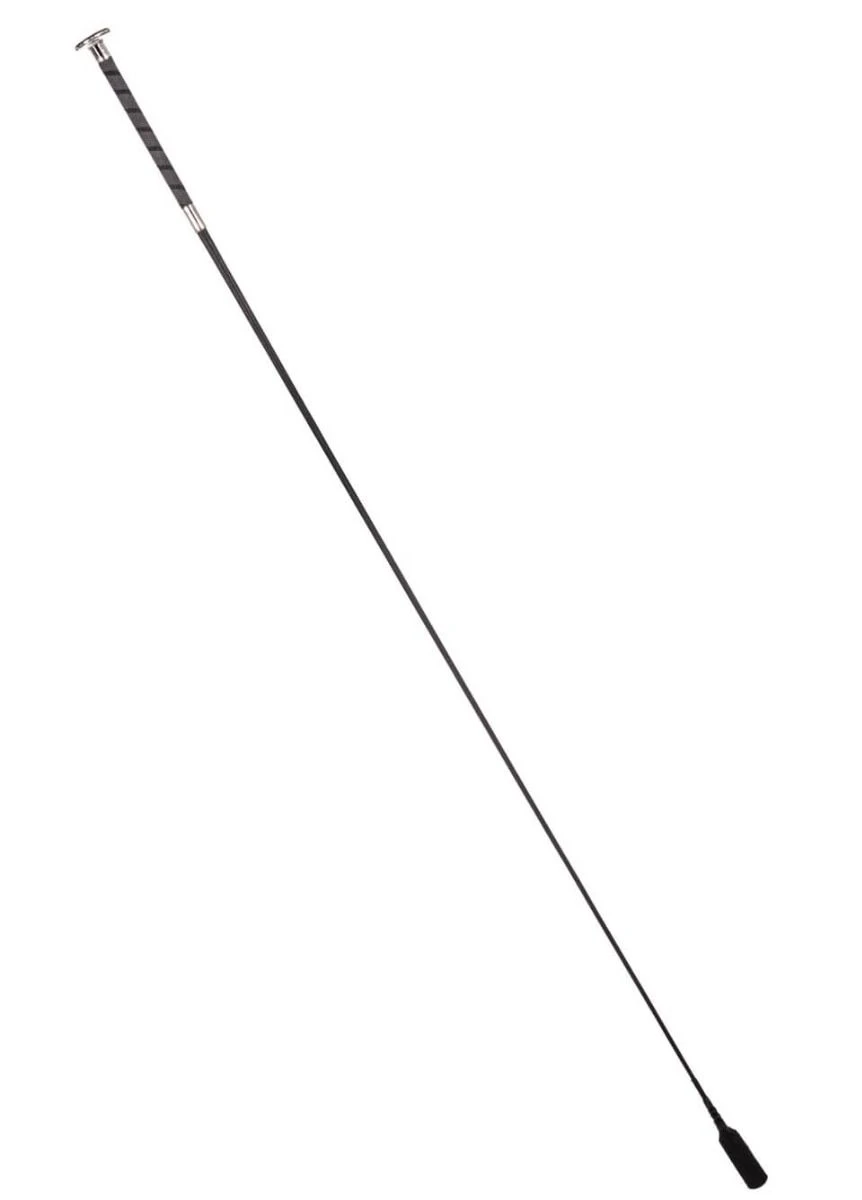 Country Direct DR28 Metal Cap Dressage Whip - Black