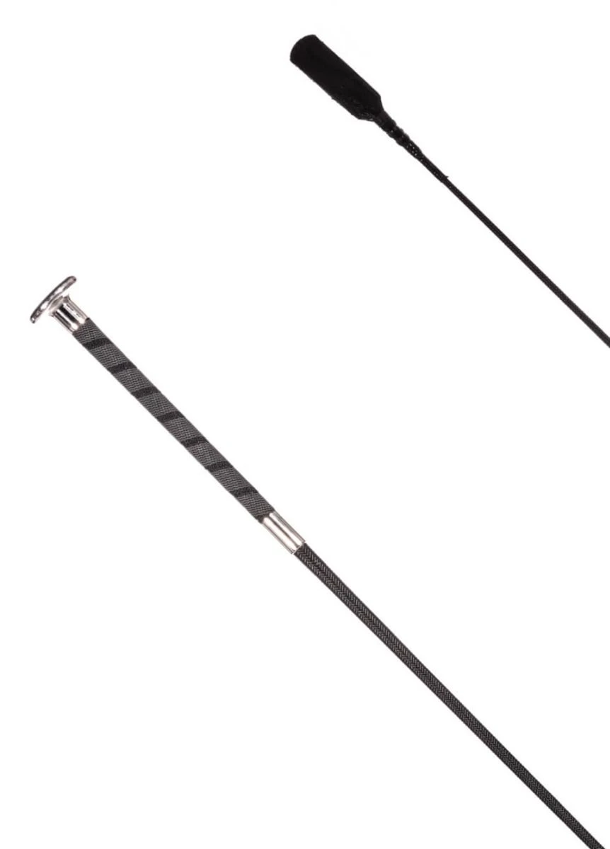 Country Direct DR28 Metal Cap Dressage Whip - Black