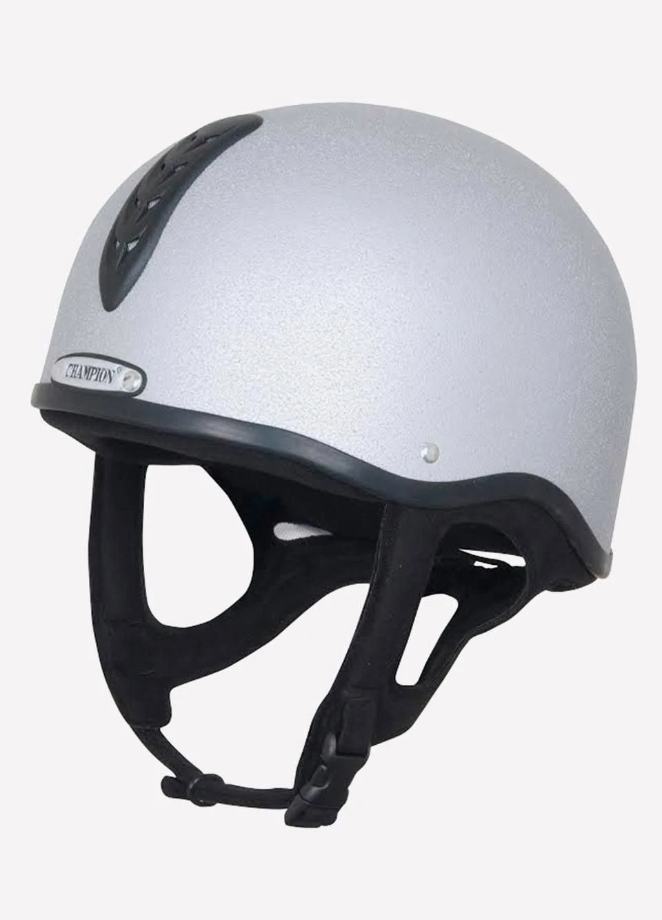 Champion Junior X-Air Plus Jockey Skull - Silver
