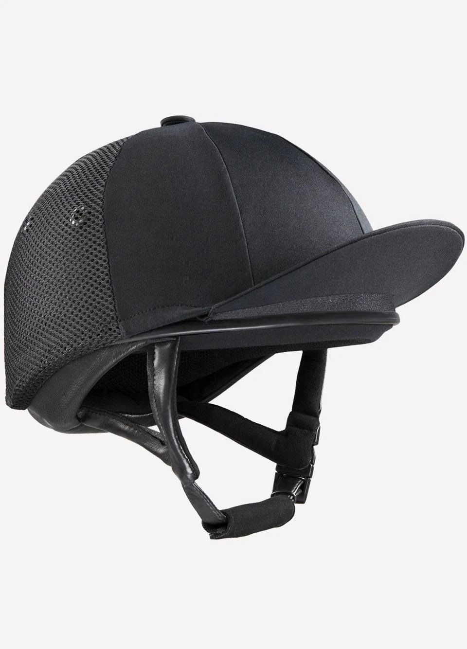 Charles Owen J3 Jockey Skull - Black