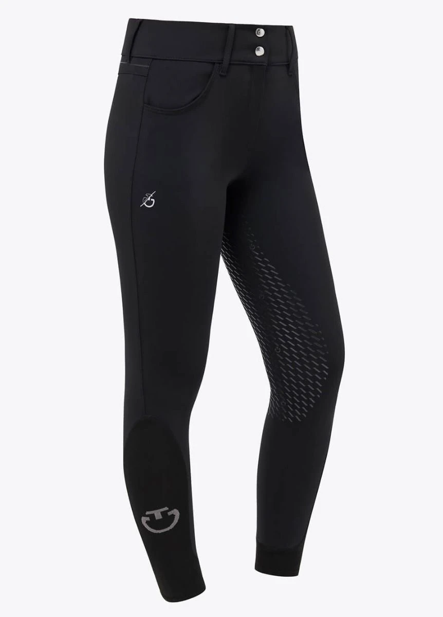 Cavalleria Toscana Dash Full Seat High Waisted Breeches - Black