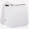 LeMieux ProSport Plain D-Ring Dressage Square - White