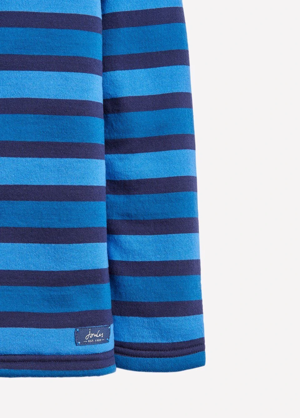 Joules Junior Winter Dale Sweatshirt - Blue Stripe