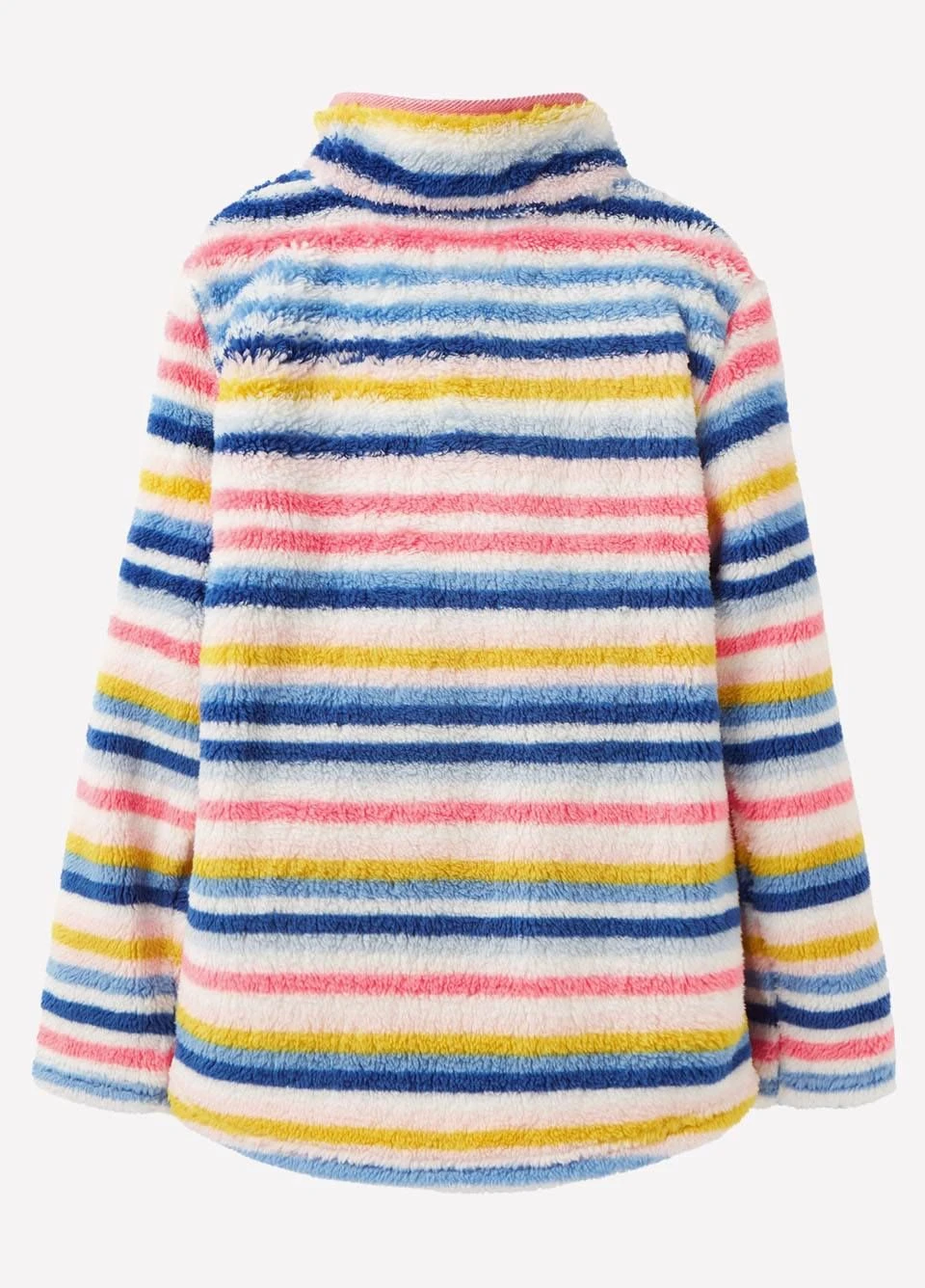 Joules Junior Ellie Half Zip Fleece - Multi Stripe