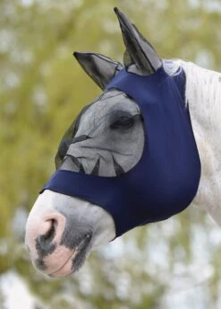 Weatherbeeta Stretch Eye Saver With Ears - Navy