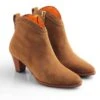 Fairfax & Favor Suede Regina Ankle Boots - Tan