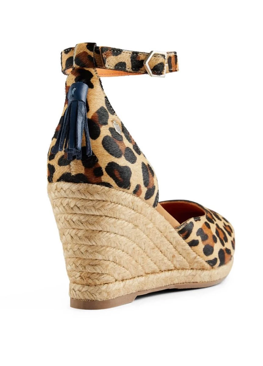 Fairfax & Favor Monaco Wedge - Jaguar Haircalf