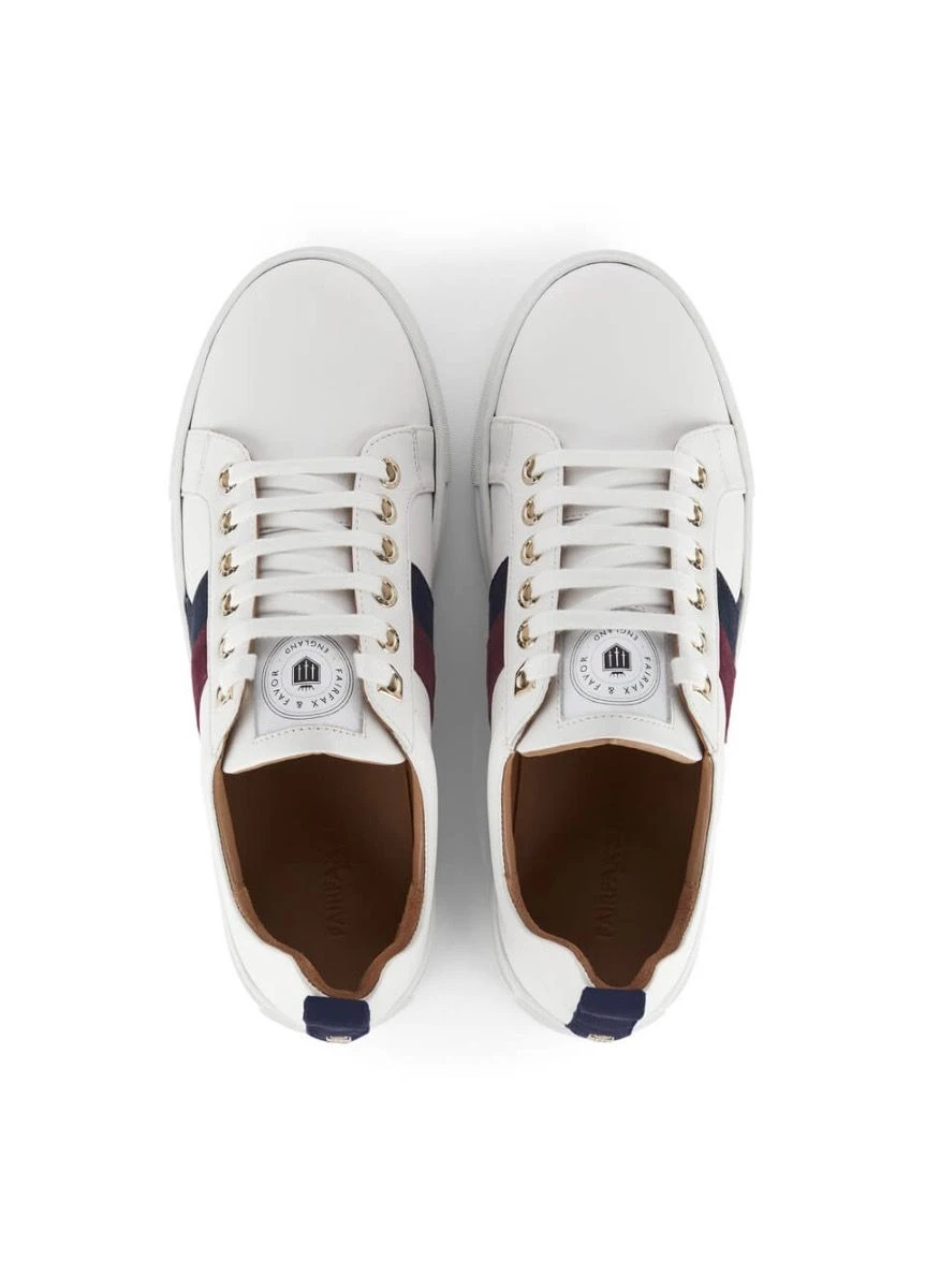 Fairfax & Favor Alexandra Trainer - Plum/Ink