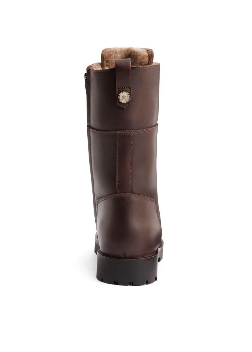 Fairfax & Favor Anglesey Leather Boot - Mahogany