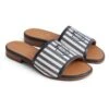 Fairfax & Favor Heacham Sandal - Navy Stripe