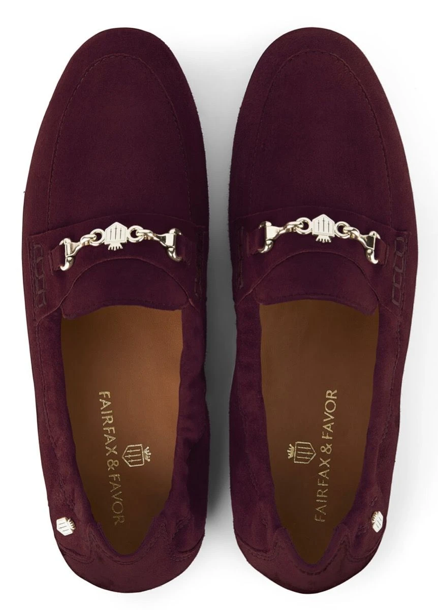 Fairfax & Favor Newmarket Loafer - Plum