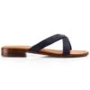 Fairfax & Favor Holkham Suede Sandal - Navy