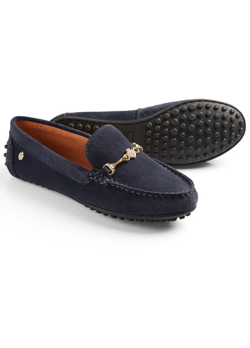 Fairfax & Favor Ladies Trinity Loafer - Navy