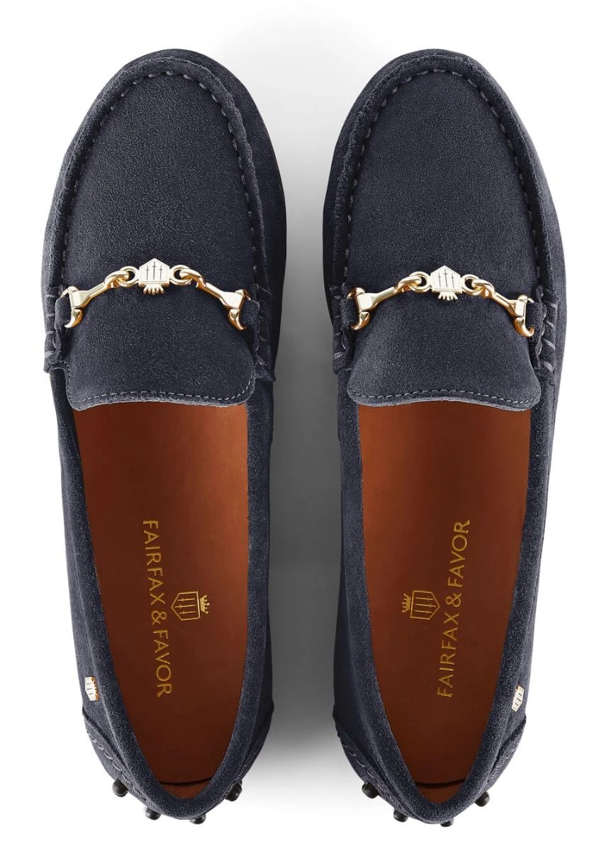 Fairfax & Favor Ladies Trinity Loafer - Navy