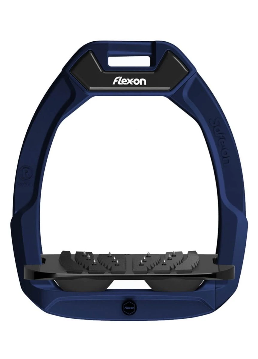 Flex-On Safe-On Stirrups - Black/Navy