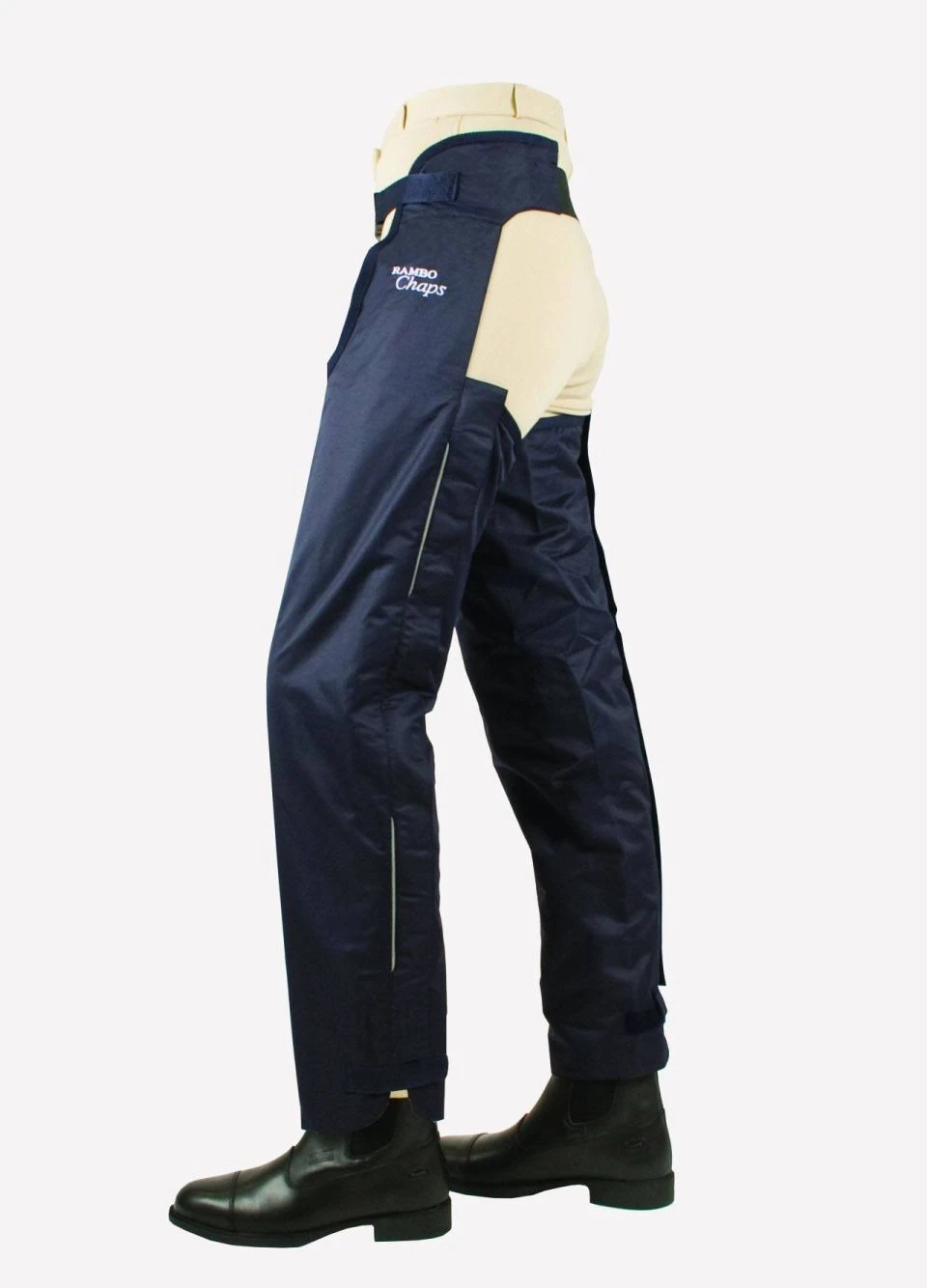 Horseware Fleece Lined Full Chaps - Navy