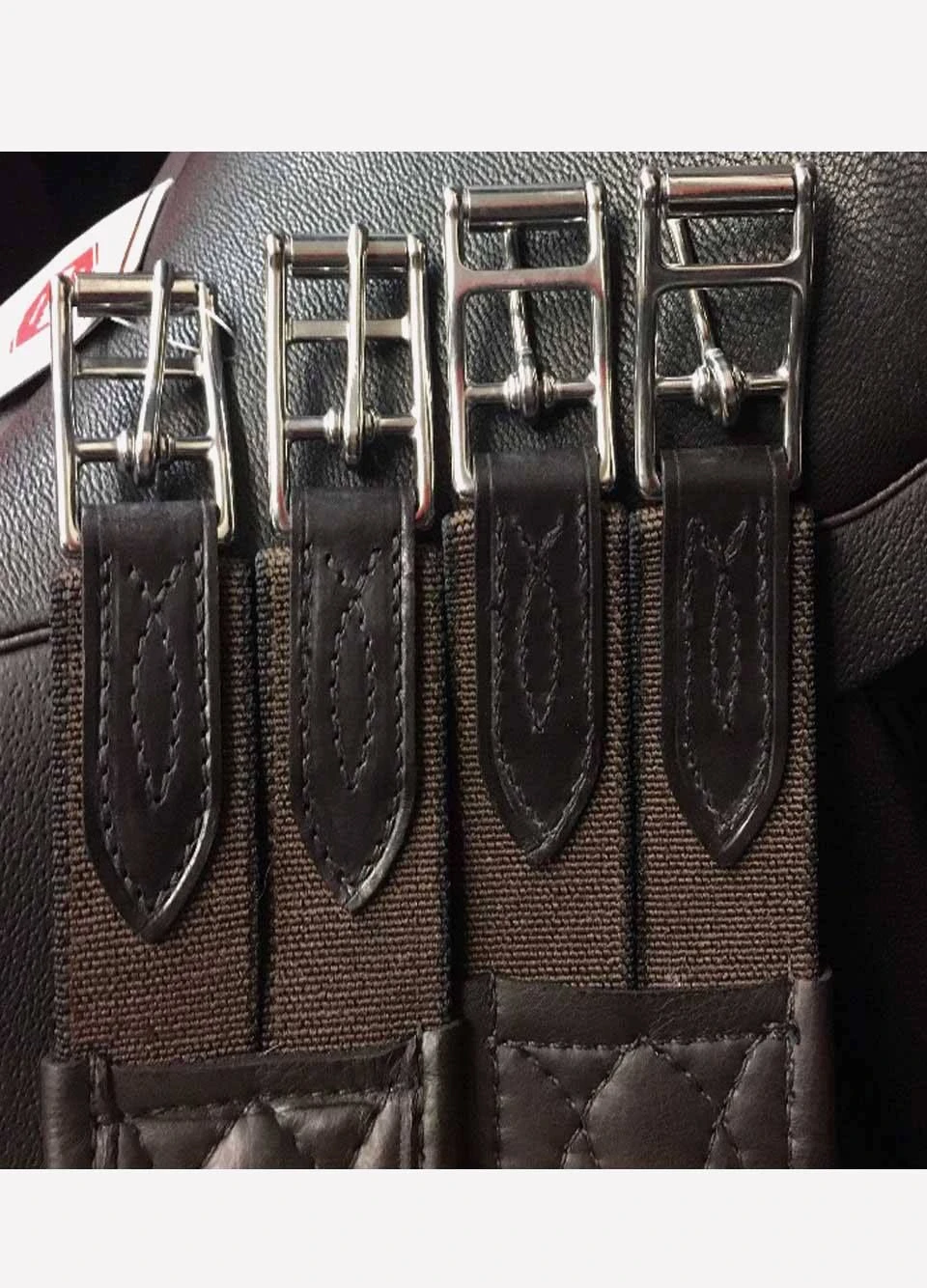 Albion New Long Girth With D-Ring - Brown