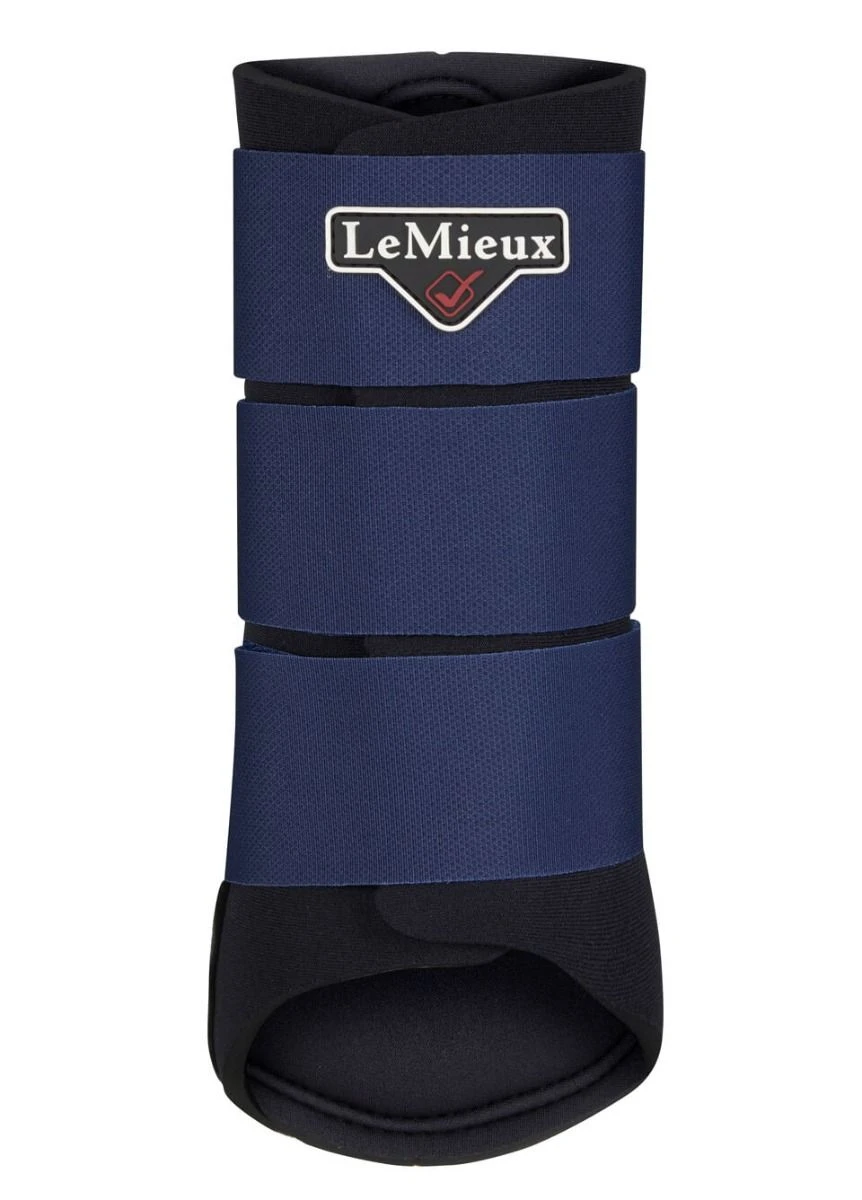 LeMieux Grafter Brushing Boots - Ink Blue