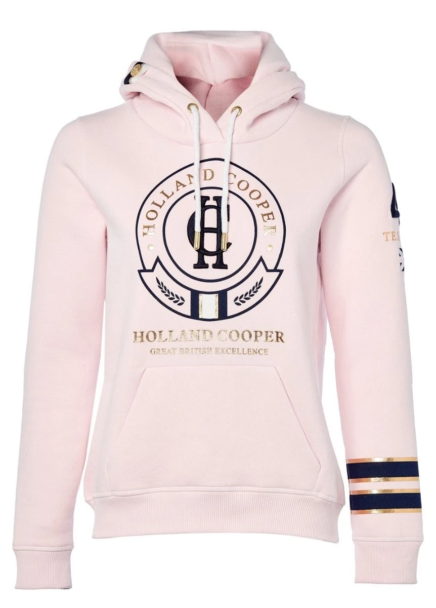 Holland Cooper Heritage Hoodie - Blush