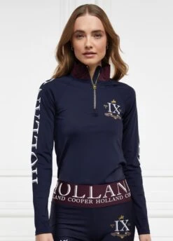 Holland Cooper Heritage Logo Base Layer - Ink Navy