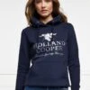 Holland Cooper Hickstead Logo Hoodie - Ink Navy