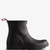 Hunter Womens Short Play Boot - Black