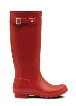 Hunter Womens Original Tall Wellingtons - Military Red