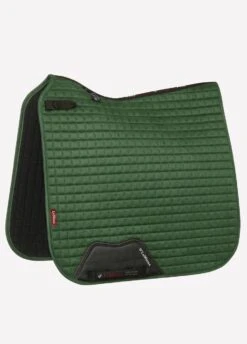 LeMieux ProSport Suede Dressage Square - Hunter Green